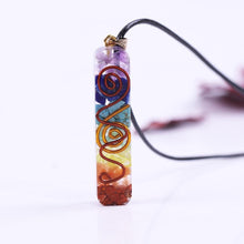 Load image into Gallery viewer, 7 Chakras Pendant Necklace
