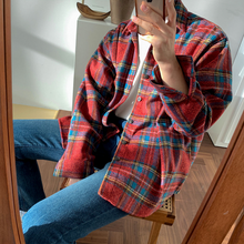 Load image into Gallery viewer, RT No. 2523 WOOLEN PLAID SHIRT
