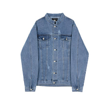 Load image into Gallery viewer, RT No. 2532 CHINESE COLLAR DENIM JK
