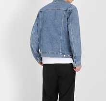 Load image into Gallery viewer, RT No. 2532 CHINESE COLLAR DENIM JK
