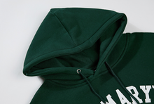 Load image into Gallery viewer, RT No. 3079 GREEN LETTERED HOODIE
