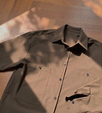 Load image into Gallery viewer, RT No. 4414 BROWN COLLAR SHIRT
