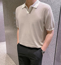Load image into Gallery viewer, RT No. 4403 V-NECK SHORT SLEEVE COLLAR SHIRT
