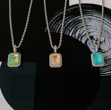 Load image into Gallery viewer, GEMSTONE PENDANT NECKLACE
