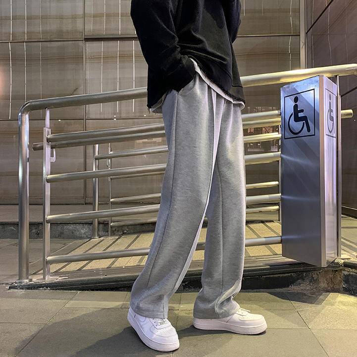 RT No. 2551 WIDE STRAIGHT SWEATPANTS