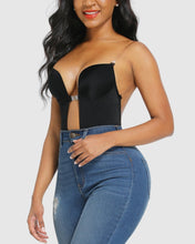 Load image into Gallery viewer, Plunge Bra Thong Body Suit
