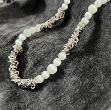 Load image into Gallery viewer, PEARL THORN CHAIN NECKLACE
