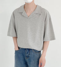 Load image into Gallery viewer, RT No. 5089 HALF SLEEVE V-NECK COLLAR SHIRT
