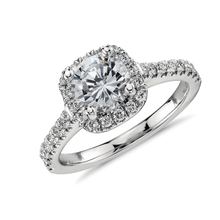 Load image into Gallery viewer, The Olivia Cushion Cut Ring
