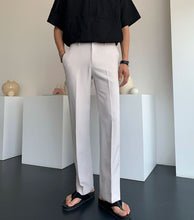 Load image into Gallery viewer, RT No. 4375 DRAPE STRAIGHT CASUAL PANTS
