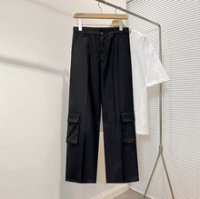 Load image into Gallery viewer, RT No. 2040 POCKET STRAIGHT SUIT PANTS
