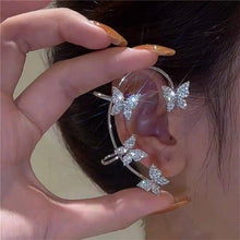 Load image into Gallery viewer, The Faye Butterfly Cuff Earrings
