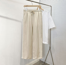 Load image into Gallery viewer, RT No. 2038 LINEN WIDE STRAIGHT PANTS
