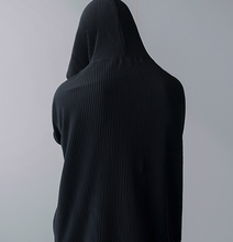 Load image into Gallery viewer, RT No. 2531 PLEATED ZIP-UP HOODIE
