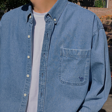 Load image into Gallery viewer, RT No. 4083 DENIM COLLAR SHIRT
