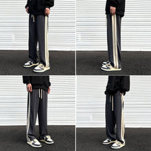 Load image into Gallery viewer, RT No. 5211 STRIPED STRAIGHT SWEATPANTS
