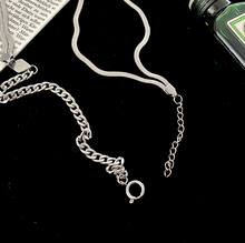 Load image into Gallery viewer, DOUBLE LAYER DIAMOND CHAIN NECKLACE
