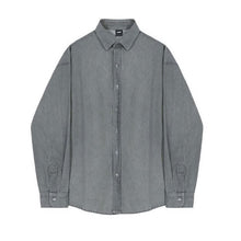 Load image into Gallery viewer, RT No. 5414 BUTTON-UP COLLAR DENIM SHIRT
