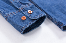 Load image into Gallery viewer, RT No. 4098 BLUE DENIM COLLAR SHIRT
