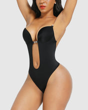 Load image into Gallery viewer, Plunge Bra Thong Body Suit
