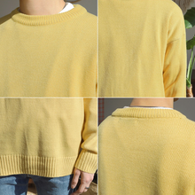 Load image into Gallery viewer, RT No. 3395 ROUND NECK KNITTED SWEATER
