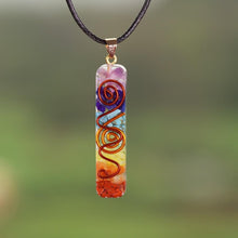 Load image into Gallery viewer, 7 Chakras Pendant Necklace
