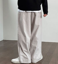 Load image into Gallery viewer, RT No. 5284 CASUAL WIDE STRAIGHT RETRO STYLED PANTS
