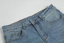 Load image into Gallery viewer, RT No. 3134 CROPPED BLUE SLIM JEANS
