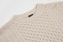 Load image into Gallery viewer, RT No. 3299 TWISTED KNITTED SWEATER
