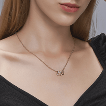 Load image into Gallery viewer, The Ella Double Heart Necklace
