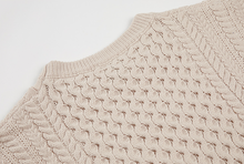 Load image into Gallery viewer, RT No. 3299 TWISTED KNITTED SWEATER
