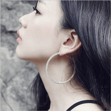 Load image into Gallery viewer, The Grace Crystal Hoop Earrings
