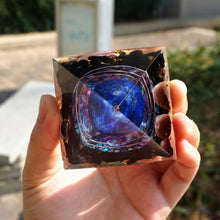 Load image into Gallery viewer, Lapis Lazuli Amethyst Pyramid
