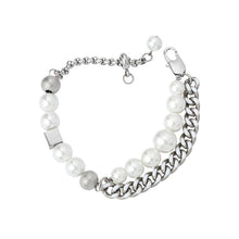 Load image into Gallery viewer, DOUBLE PEARL CHAIN BRACELET
