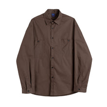 Load image into Gallery viewer, RT No. 4414 BROWN COLLAR SHIRT
