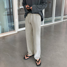 Load image into Gallery viewer, RT No. 2566 STRAIGHT WIDE SLIT PANTS
