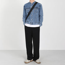 Load image into Gallery viewer, RT No. 2532 CHINESE COLLAR DENIM JK
