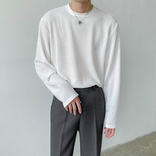 Load image into Gallery viewer, RT No. 4438 ROUND NECK WAFFLE LONGSLEEVE
