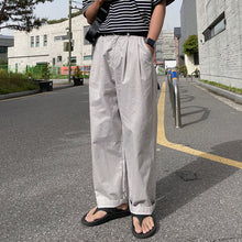 Load image into Gallery viewer, RT No. 4471 JAPANESE ESSENTIALS STRAIGHT WIDE DRAPE PANTS
