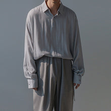 Load image into Gallery viewer, RT No. 2709 OVERSIZE PLEATED COLLAR LONGSLEEVE
