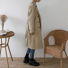 Load image into Gallery viewer, RT No. 2794 LIGHT BROWN TRENCH COAT
