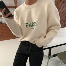 Load image into Gallery viewer, RT No. 4340 KNITTED PARIS LETTERED SWEATER
