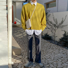 Load image into Gallery viewer, RT No. 3201 YELLOW KNITTED SWEATER
