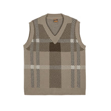 Load image into Gallery viewer, RT No. 3211 V-NECK PLAID VEST
