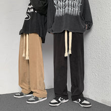 Load image into Gallery viewer, RT No. 5138 CORDUROY DRAWSTRING WIDE STRAIGHT SWEATPANTS
