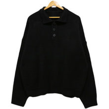 Load image into Gallery viewer, RT No. 5246 KNITTED QUARTER BUTTON-UP SHIRT SWEATER
