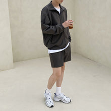 Load image into Gallery viewer, RT No. 4372 SPORT ZIP-UP JK &amp; SHORTS (TOP &amp; BOTTOM)
