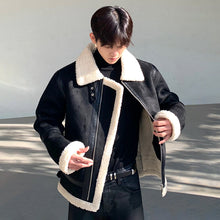 Load image into Gallery viewer, RT No. 1234 SUEDE WOOLEN COLLAR JK
