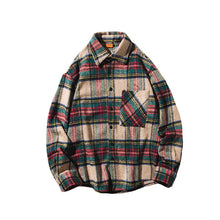 Load image into Gallery viewer, RT No. 2523 WOOLEN PLAID SHIRT
