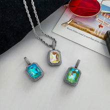 Load image into Gallery viewer, GEMSTONE PENDANT NECKLACE
